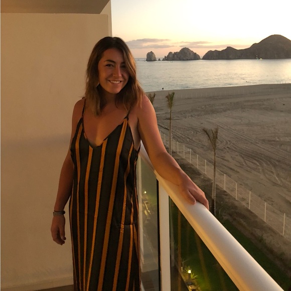Satin Maxi Dress - Picture 1 of 3